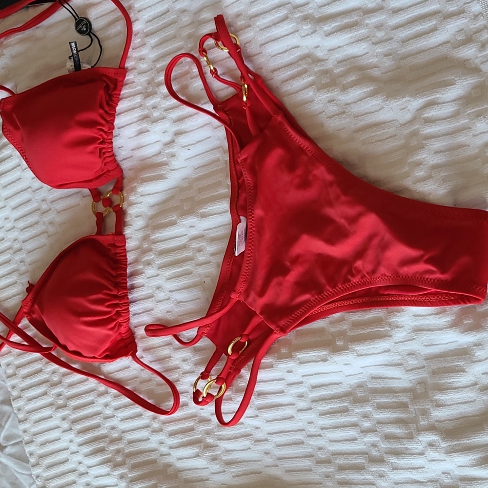 Red bikini